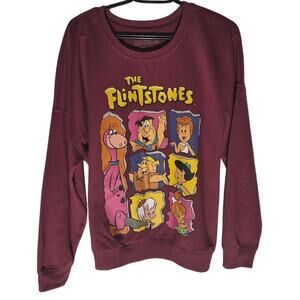 Vintage The Flintstones Pullover Sweater - Size XL